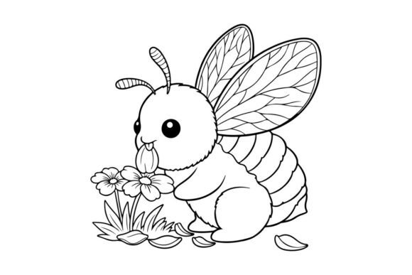 Cute Bee Vector: Graphics & Illustrations Review