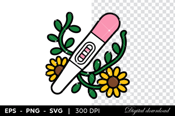 Cute Pregnancy Test Graphics & Illustrations Review
