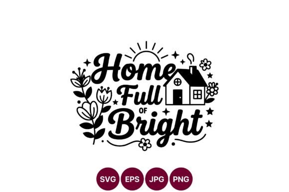 Home Full of Bright: Fresh Graphics & Illustrations