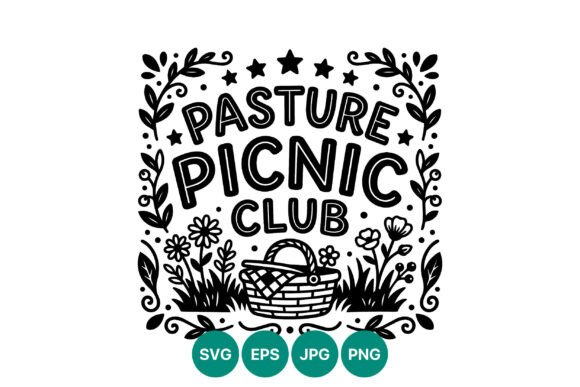 Pasture Picnic Club: Fresh Graphics & Illustrations