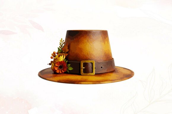 Rustic Pilgrim Hat Graphics & Illustrations Review