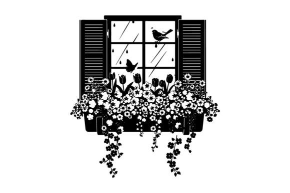 Silhouette of Flowers and Birds Outside: A Designer's Review