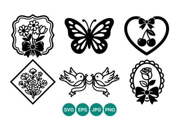 Valentines Vector Icons: Graphics & Illustrations